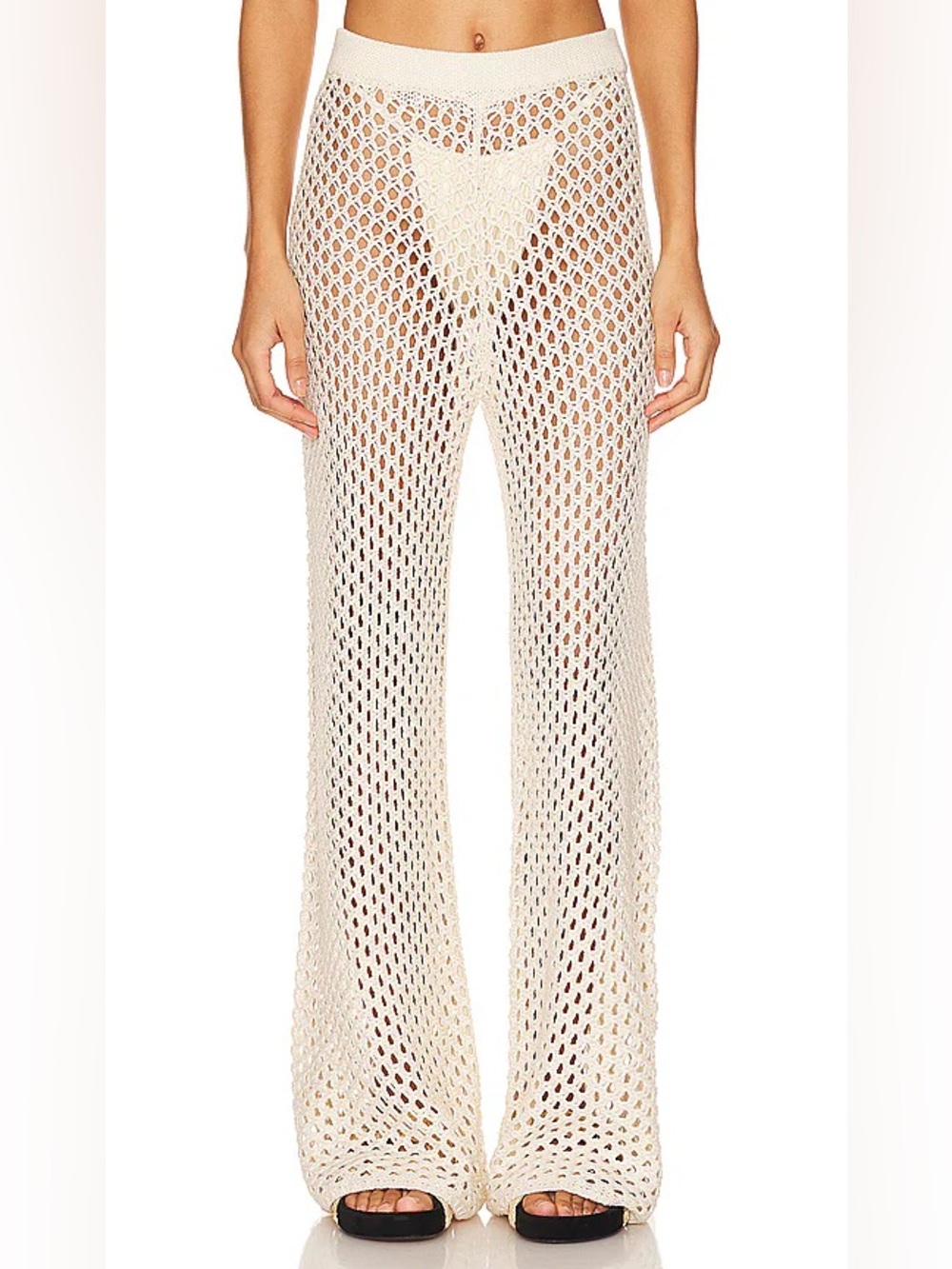 MINKPINK Balmy Crochet Knit Pants